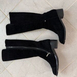 Valdini Women's Black Suede Boots